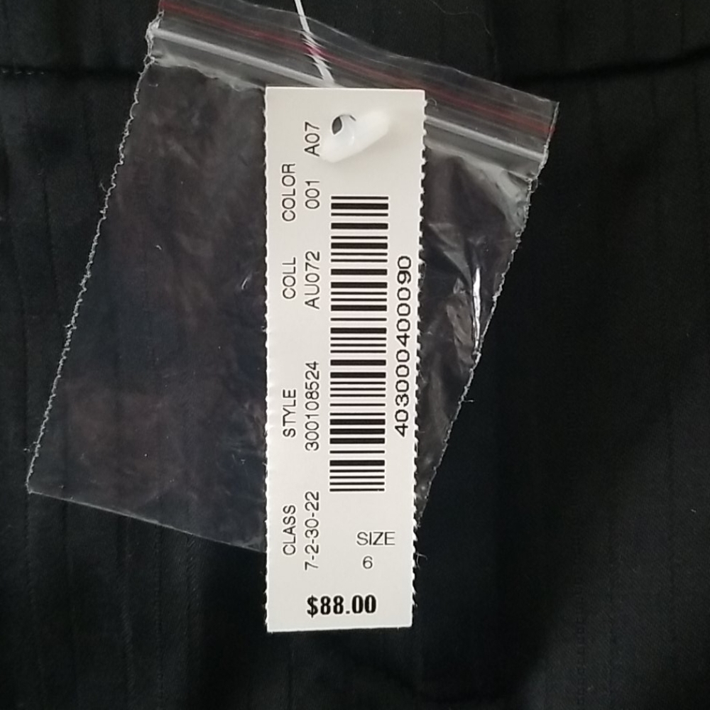 5/$20 White House Black Market Striped Pant NWT - Picture 7 of 9
